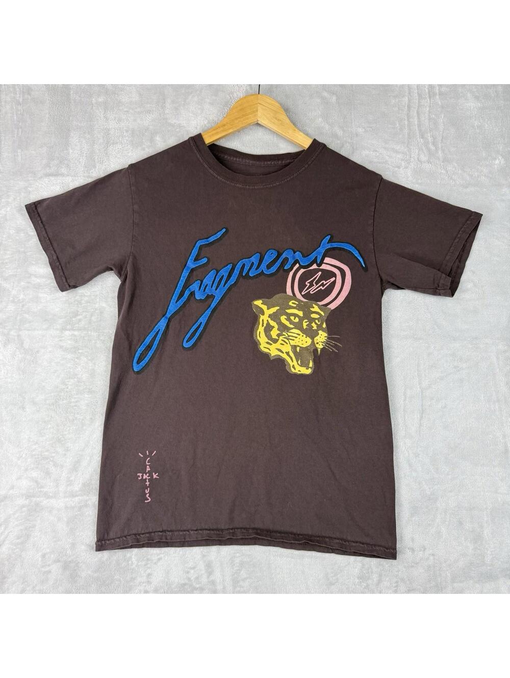 Travis Scott Cactus Jack For Fragment Icons Tee Size S(Fit Smaller) Hippop Y2K